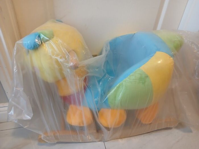 Ride on caterpillar rocker