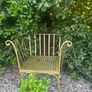 2 Beautiful Wrought Iron Garden Chairs Image 5