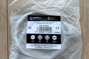 0.5m CAT6 RJ45 UTP Stranded Flash Moulded Network Cable White.
