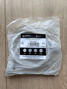 0.5m CAT6 RJ45 UTP Stranded Flash Moulded Network Cable White.