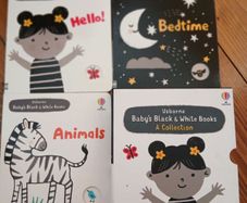 Usborne Black & White baby books