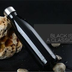 Flask Thermos Water Bottles Stainless Steel Double Wall Vacuum Insulated Cups Walking Running Sports Gym Football Metal Bottle
