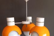 Space age Napako ceiling light by Josef Hurka