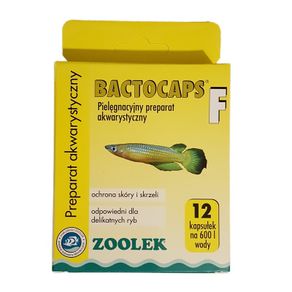 Zoolek Bactocaps F - 12 capsules for bacterial infections for delicate fish