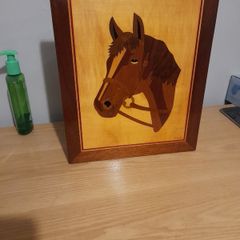 Hand crafted horse picture