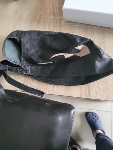 Leather Biker Hat