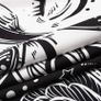 Sun and Moon Tapestry Black and White Large Tablecloths Psychedelic Tapestry Wall Hanging for Bedroom Living Room Decoration (MULTIPLE SIZES) Image 4
