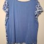 womens JOULES floral blouse short sleeve v neck UK 14 EU 42 Image 5