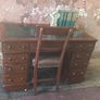 Victorian mahogany Writing Desk Image 6