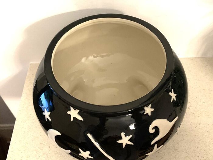 Next Halloween Stoneware Cauldron NEW