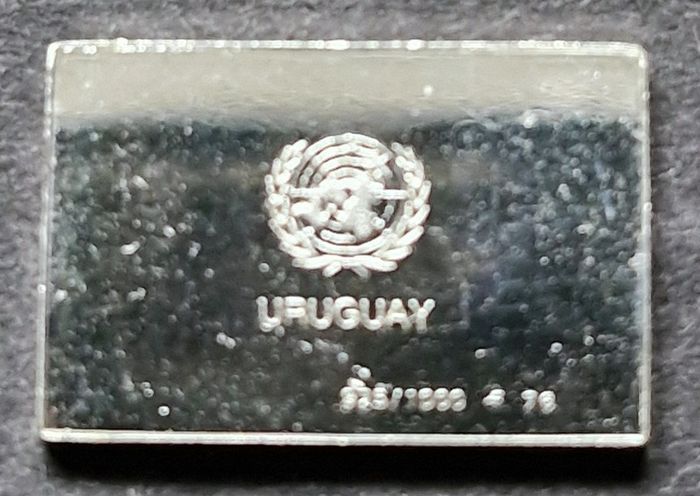 Franklin Mint Flags Of United Nations  Sterling 925 Silver (Price is For 1 Flag)