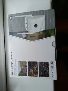 Outdoor Wireless Security Camera with LED Light
