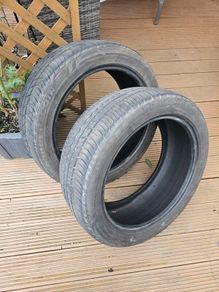 2x 245/45 R19 Tyres