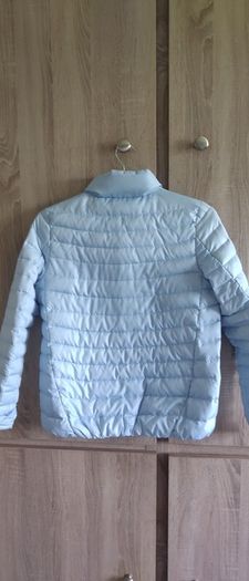 mohito sky blue jacket fits 6080small 10 has been worn twice