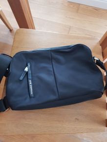 Mandarina Duck Black Messenger Bag