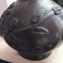 Japanese Ceramic Bulbous Vase Image 3