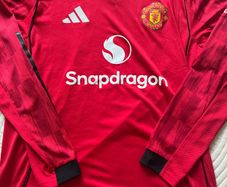 Manchester United 2025/26 Authentic Home L/S XL Jersey