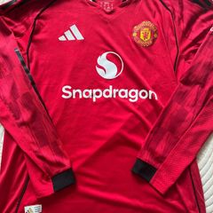 Manchester United 2025/26 Authentic Home L/S XL Jersey
