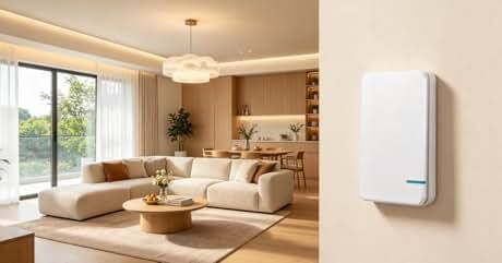 DEWENWILS Wireless Remote Control Sockets, 13A 3120W Heavy Duty Remote Switch, 30M Control Range, Programmable Remote Plug for Vacs, 5 Sockets and 2 Remotes