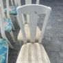 8 x solid wood chairs Image 4