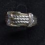 Vintage Fully Hallmarked Sheffield 9ct Gold Diamond Ring Size 60.5 Image 6