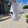 Modern white geometric lampshades (2) Image 2