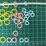 Knitting Stitch Markers - Rings - Pack of 30 Image 2