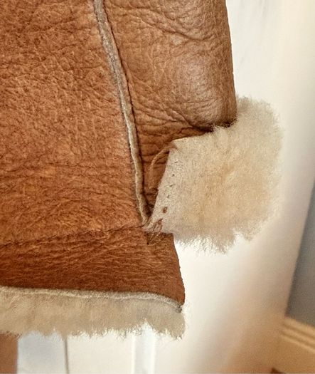 Sean John Genuine Leather Overcoat
