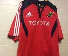 Munster Jersey. Season 2007/2009. Official Adidas Munster Mens Home Jersey. Authentic Original From 2007. Not A Modern Day Remake.