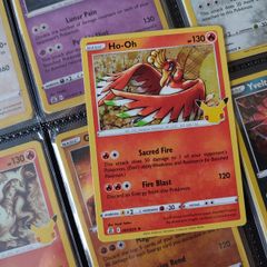 Ho-oH ! Holo Rare ! 25th Anniversary ! from Celebrations Set ! 2021 ! Pokemon Card !