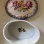 Vintage Pm Martinroda Porcelain Hand Painted Trinket Box - Pm 2 Image 2