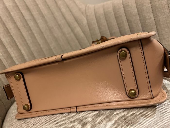 Coach nude bag