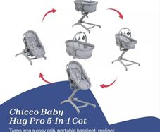 Chicco Baby Hug Pro 5-in-1 Premium Crib For Kids