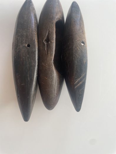 Beautiful Old Carved Canoes