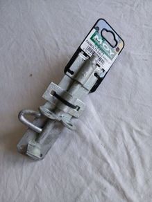Gate / Door galvenised Lock. Padbolt.