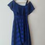 Coast Midi Dress Elspeth Blue - Size 6 Image 5