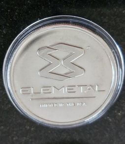 USA 1 oz Silver Elemetal .999 Ag