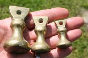 Victorian Brass Measuring Bell Weights