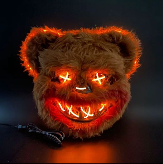 Skull Halloween Led Mask