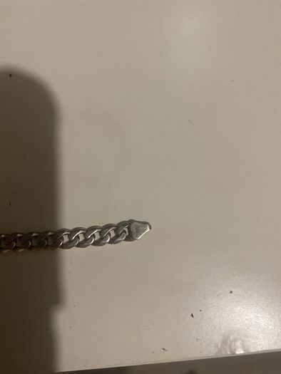Men sterling silver bracelet