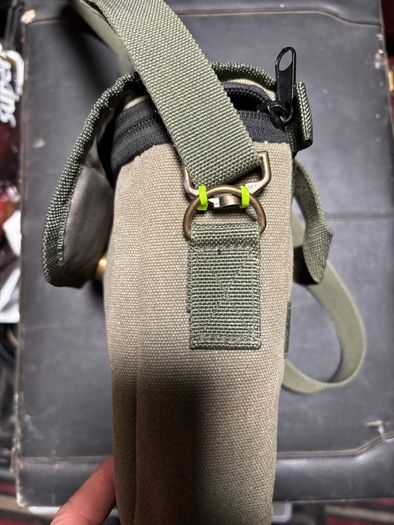 small canvas camera / acessaries   bag
