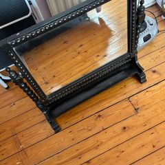 Antique desk mirror
