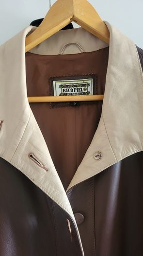Vintage Rico Piel Genuine Leather Jacket