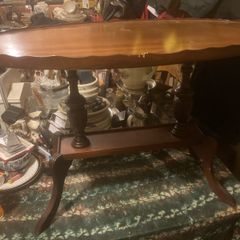 Vintage yew table