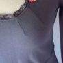 tunic  dress Avoca size (2) 12 Bnwt grey neck detail Image 2