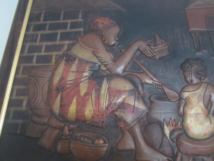 Collectable 3D copper art