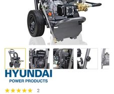 hyundai power washer petrol  only us3d for an hour