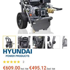 hyundai power washer petrol  only us3d for an hour
