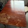 mahogany dining table and 3 chairs Image 3