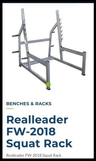 RealLeader 95kg Olympic squat rack